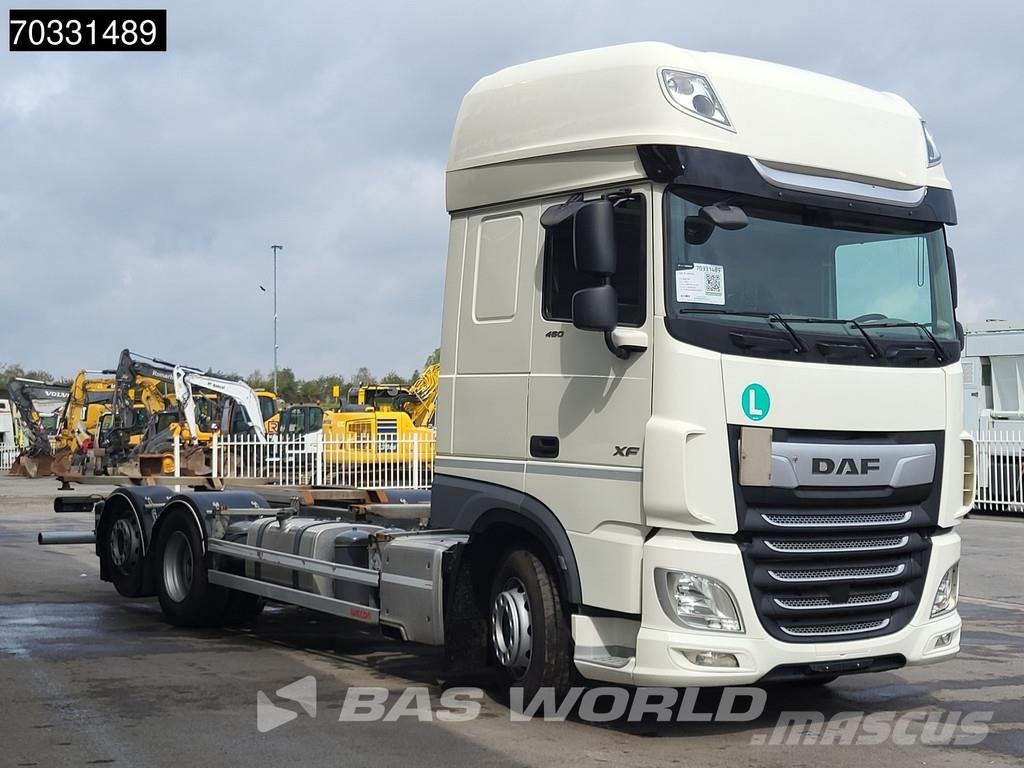 DAF XF 480 6X2 BDF Full Air SSC Lift-Axle Automatic Eu Kuorma-autoalustat