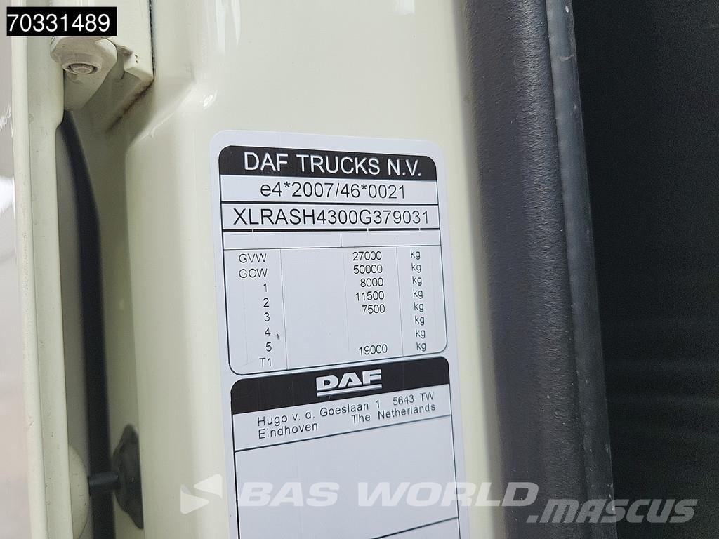 DAF XF 480 6X2 BDF Full Air SSC Lift-Axle Automatic Eu Kuorma-autoalustat