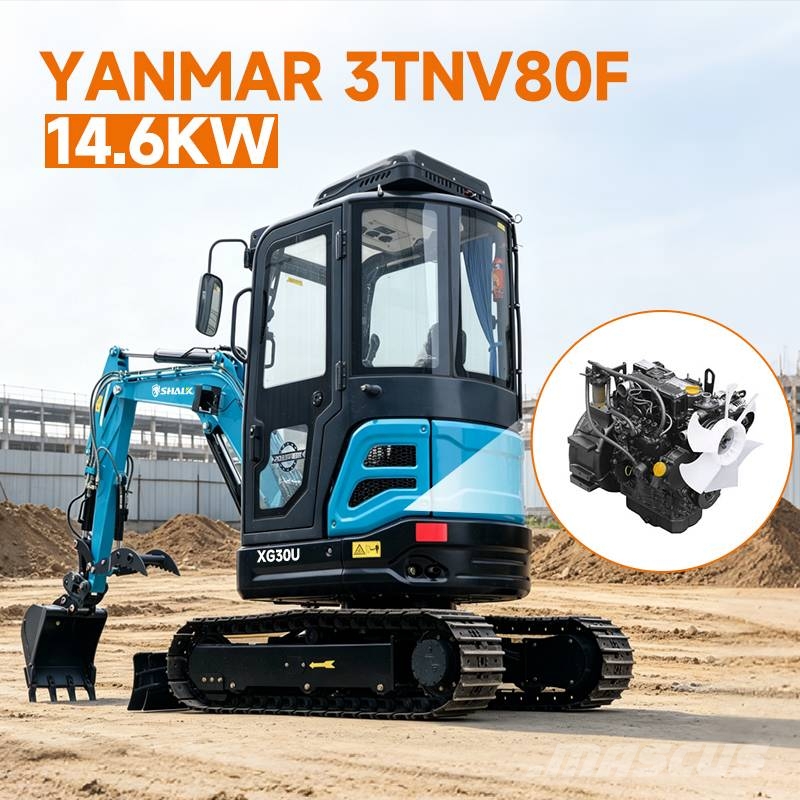 Shanding XG 30 U Bagri goseničarji