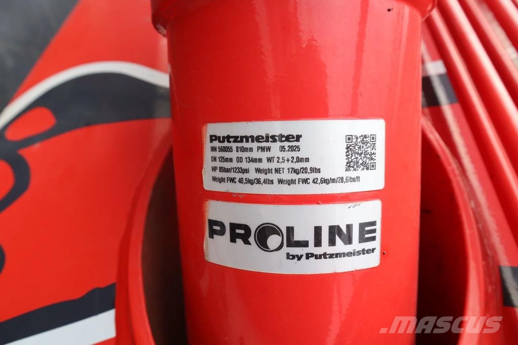 Volvo FMX 450 8X4 EURO 6 PUTZMEISTER M42-5 PROLINE 2100 Kamionske beton pumpe