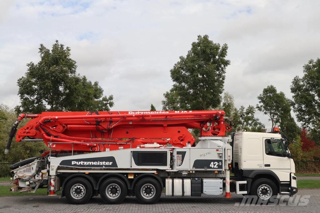 Volvo FMX 450 8X4 EURO 6 PUTZMEISTER M42-5 PROLINE LOW H Pompe à béton
