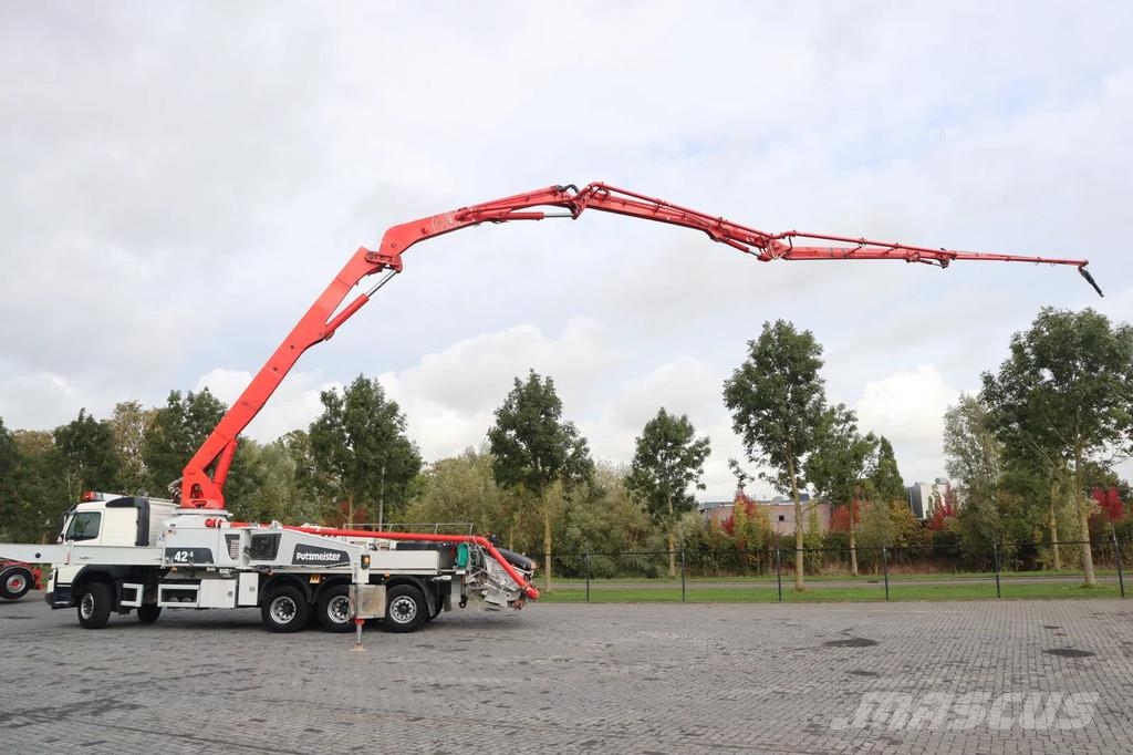 Volvo FMX 450 8X4 EURO 6 PUTZMEISTER M42-5 PROLINE LOW H Pompe à béton