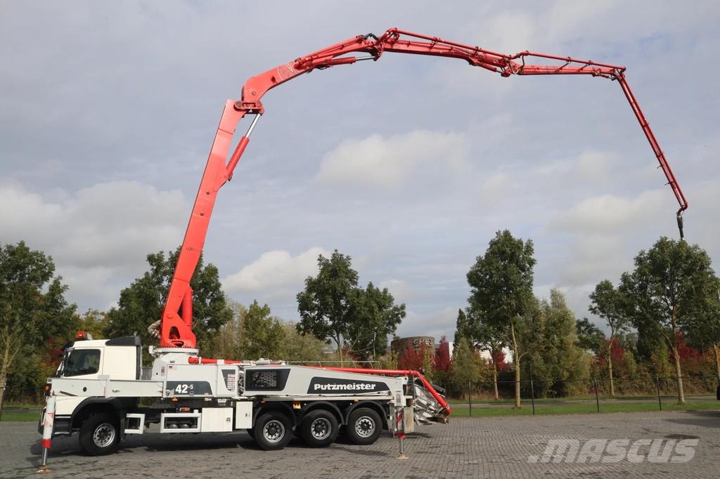 Volvo FMX 450 8X4 EURO 6 PUTZMEISTER M42-5 PROLINE LOW H Pompe à béton