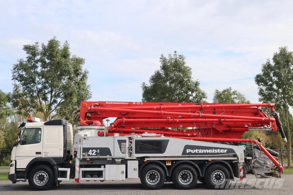 Volvo FMX 450 8X4 EURO 6 PUTZMEISTER M42-5 PROLINE LOW H Pompe à béton