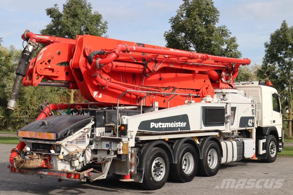 Volvo FMX 450 8X4 EURO 6 PUTZMEISTER M42-5 PROLINE 2100 Kamionske beton pumpe
