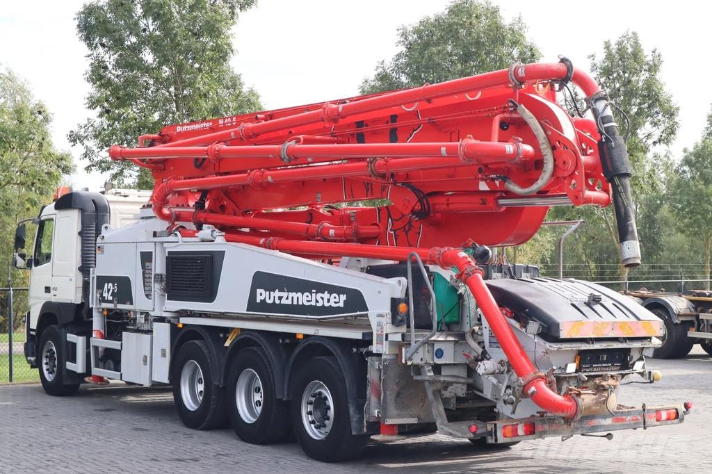 Volvo FMX 450 8X4 EURO 6 PUTZMEISTER M42-5 PROLINE 2100 Kamionske beton pumpe