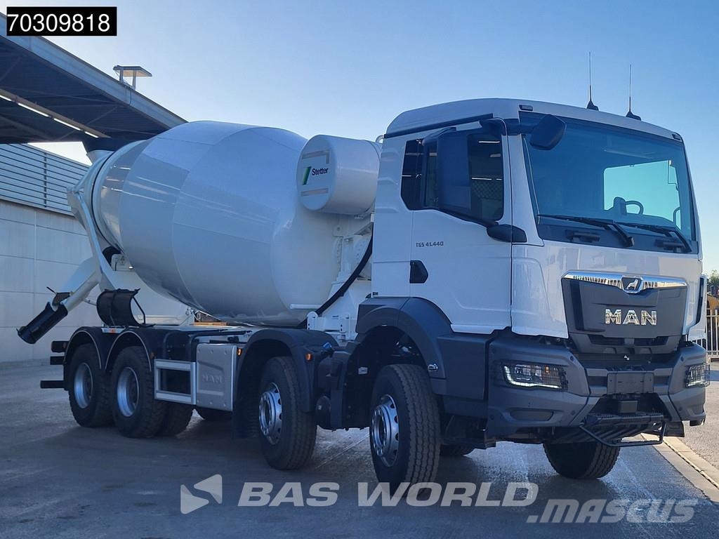 MAN TGS 41.440 8X4 NEW! 12m3 Stetter Mixer Big-Axle St Camiones hormigonera