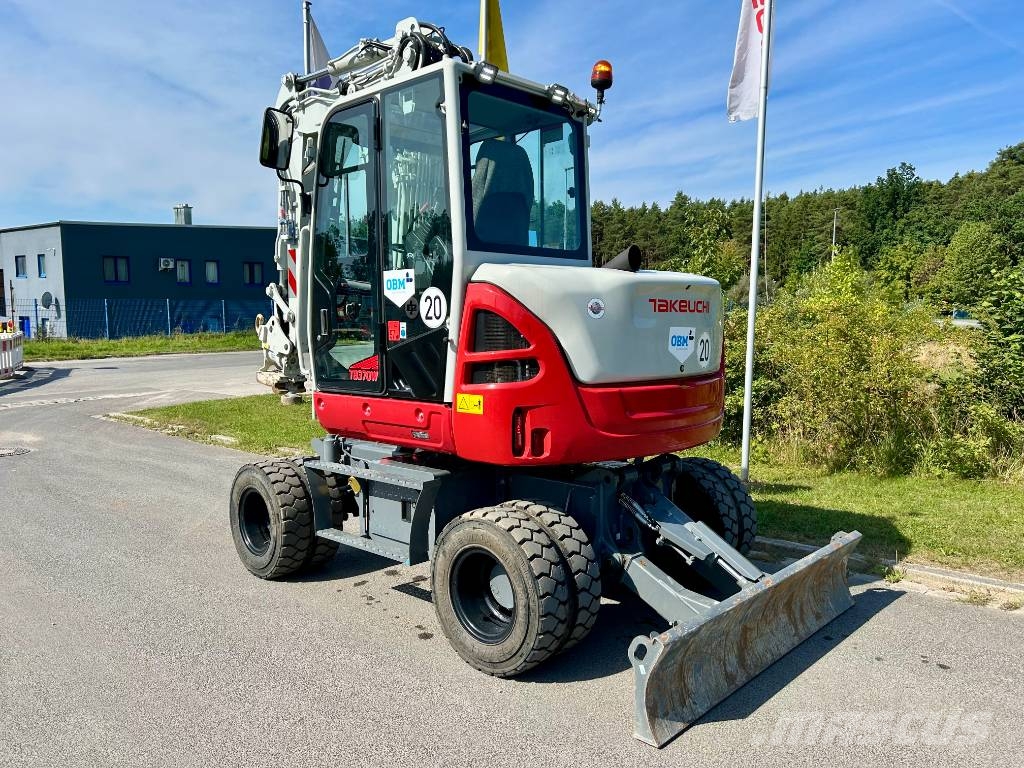 Takeuchi TB 370W V3.HS08 Ekskavatori uz riteņiem
