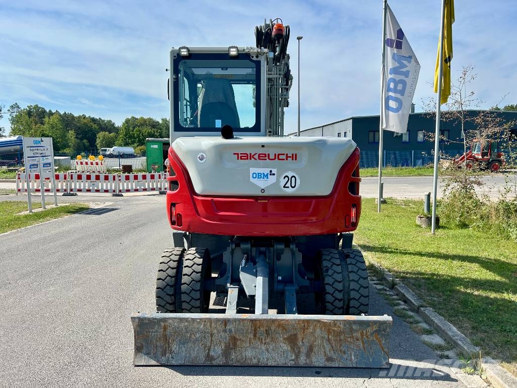 Takeuchi TB 370W V3.HS08 Ekskavatori uz riteņiem
