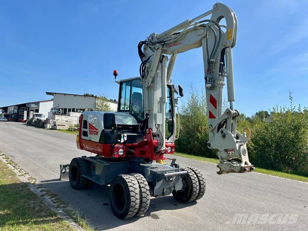 Takeuchi TB 370W V3.HS08 Ekskavatori uz riteņiem