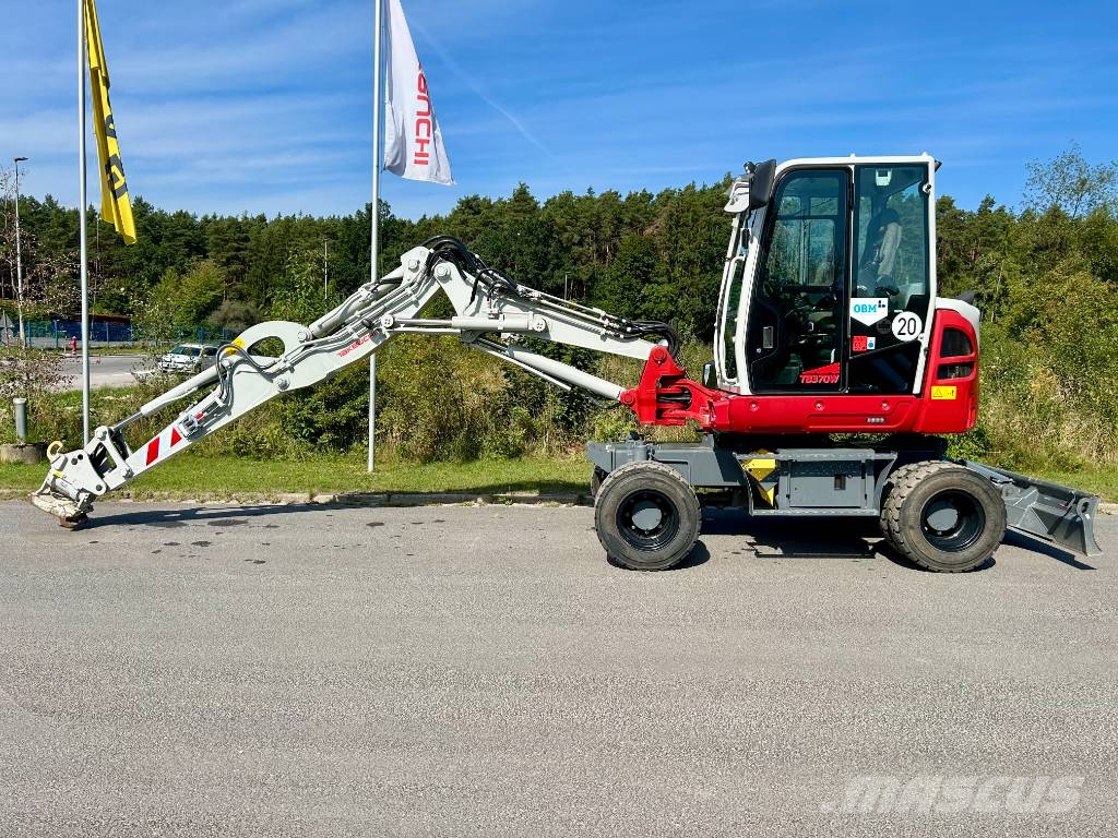 Takeuchi TB 370W V3.HS08 Ekskavatori uz riteņiem