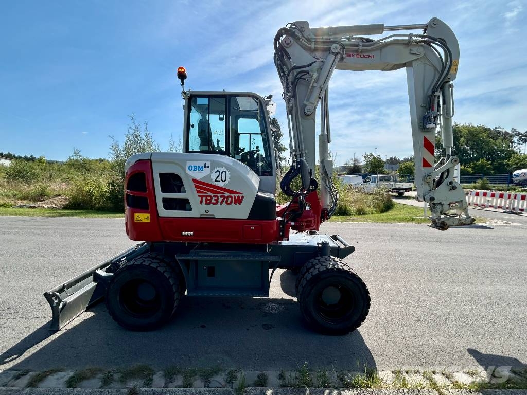Takeuchi TB 370W V3.HS08 Ekskavatori uz riteņiem