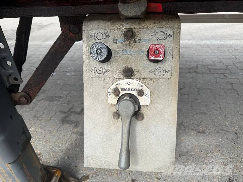 Kel-Berg 3 axle Flatbed / Flachbettauflieger Bortinių sunkvežimių priekabos su nuleidžiamais bortais