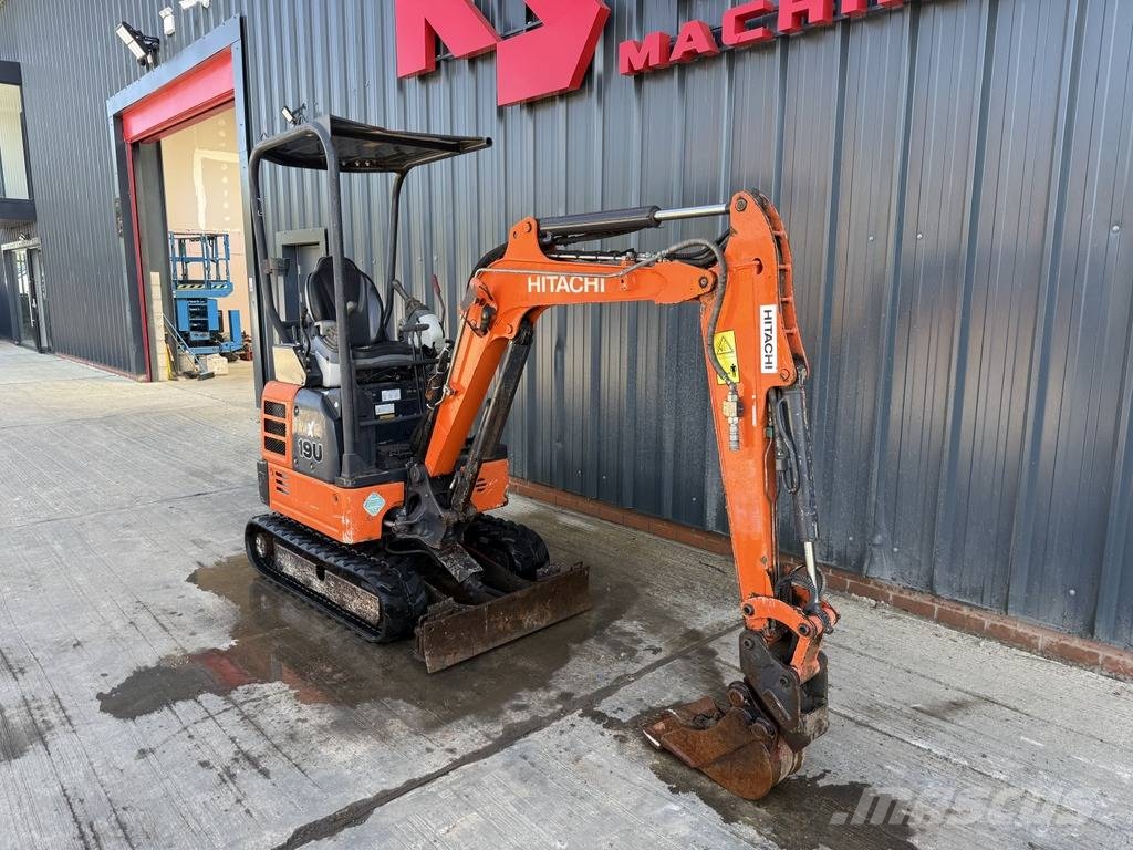 Hitachi ZX 19 U-5 1.9t Mini Excavator, 2017, Biggleswade