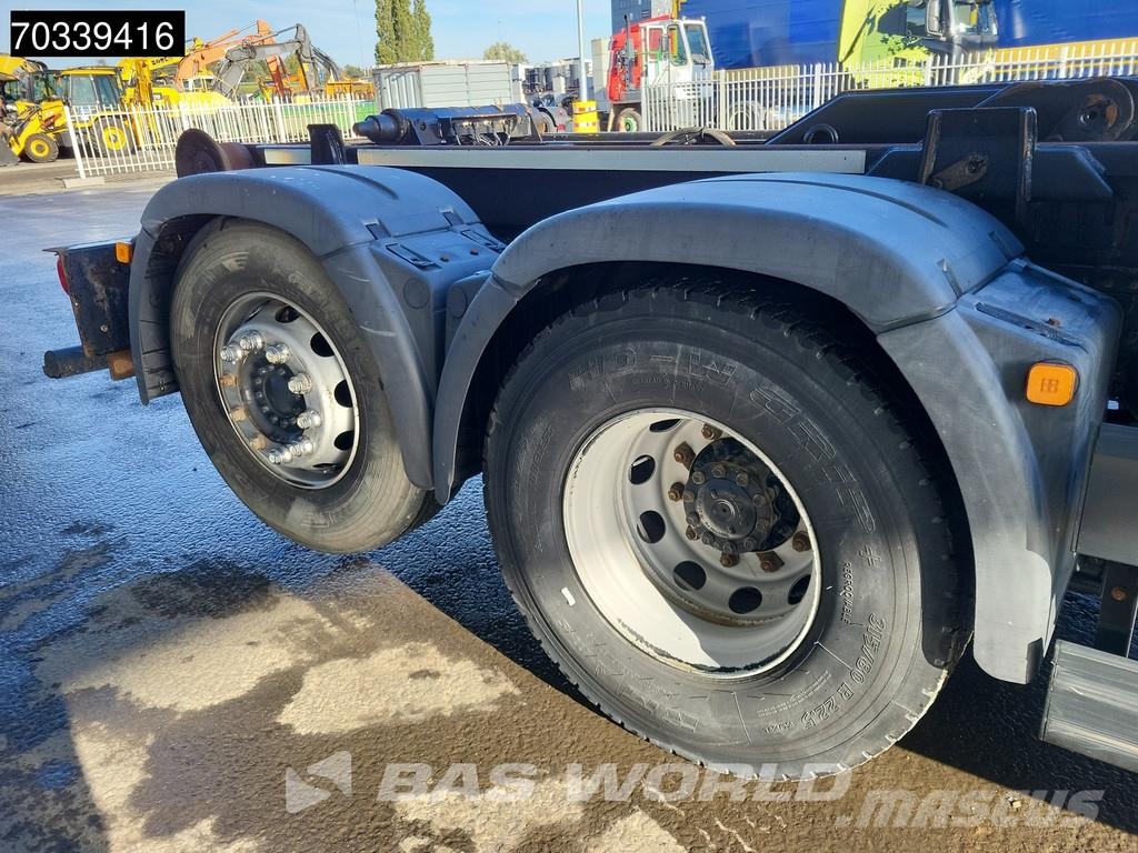 MAN TGS 26.460 6X2 6x2*4 VDL 21t Hook Retarder Manual Vrachtwagen met containersysteem