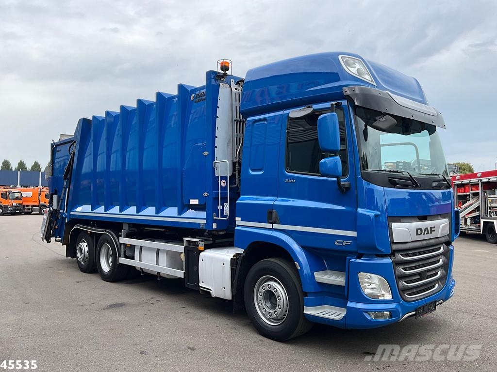 DAF FAN CF 340 Euro 6 Zoeller 28m³ Мусоровозы