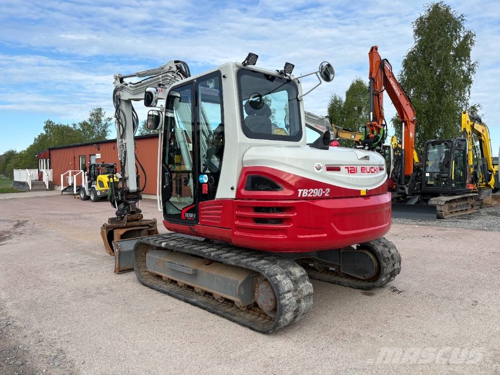 Takeuchi TB290 Midigraafmachines 7t - 12t
