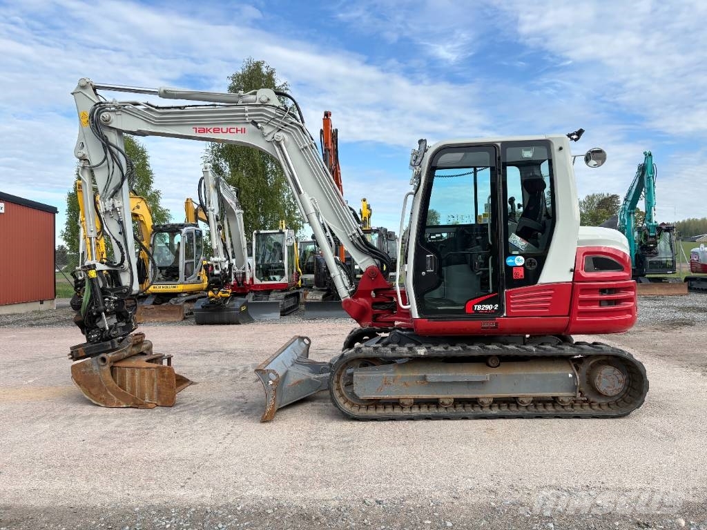 Takeuchi TB290 Midigraafmachines 7t - 12t