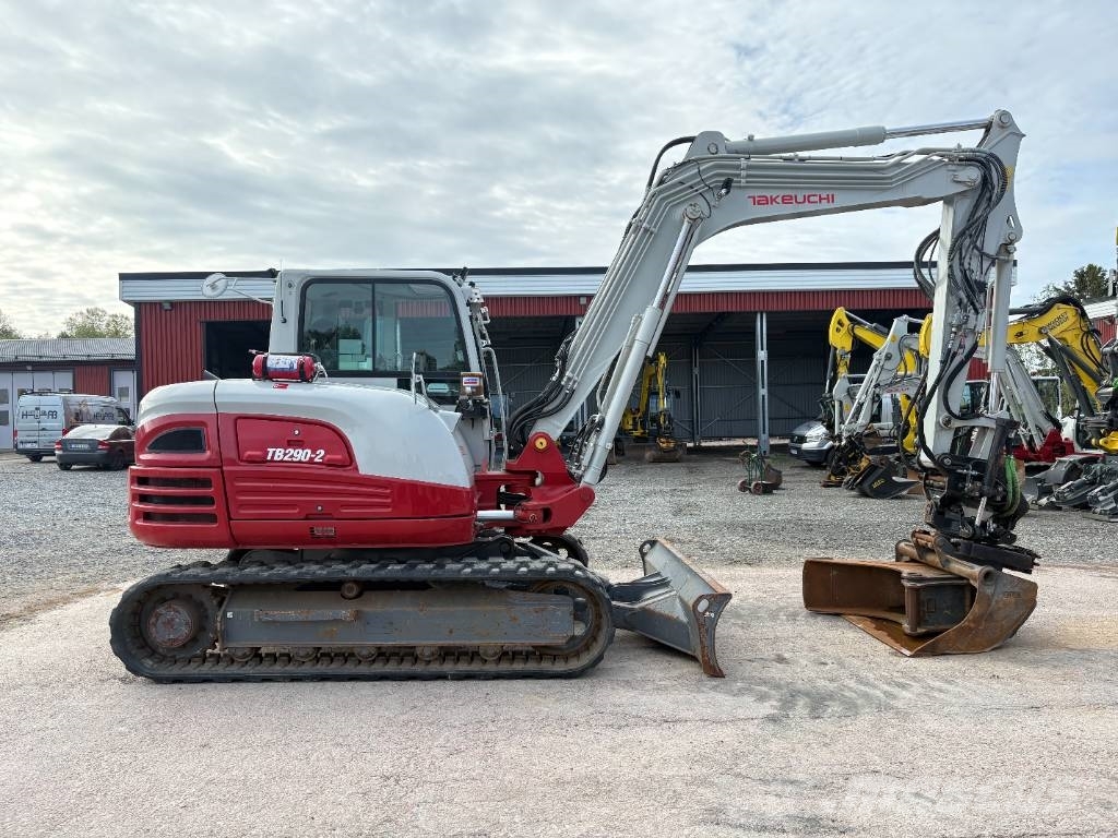 Takeuchi TB290 Midigraafmachines 7t - 12t