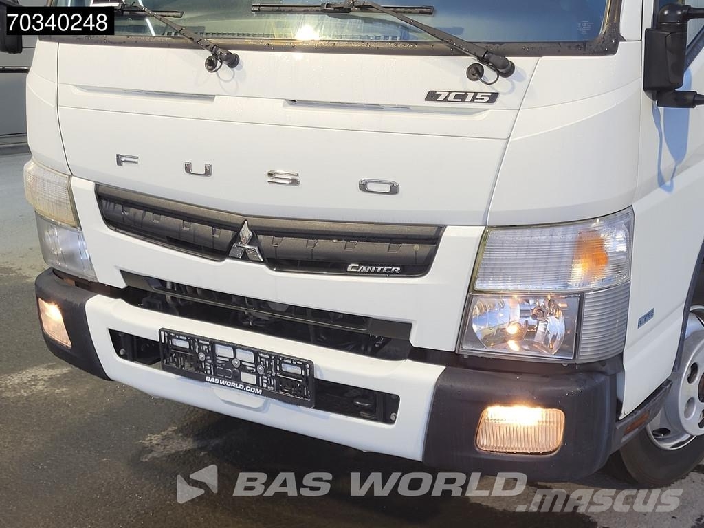 Mitsubishi Canter 7C15 4X2 8tonner 1000kg Ladebordwand Automa Bakwagens met gesloten opbouw