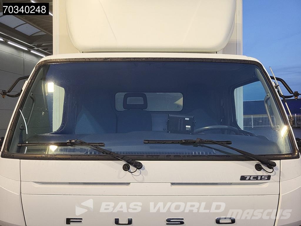 Mitsubishi Canter 7C15 4X2 8tonner 1000kg Ladebordwand Automa Bakwagens met gesloten opbouw
