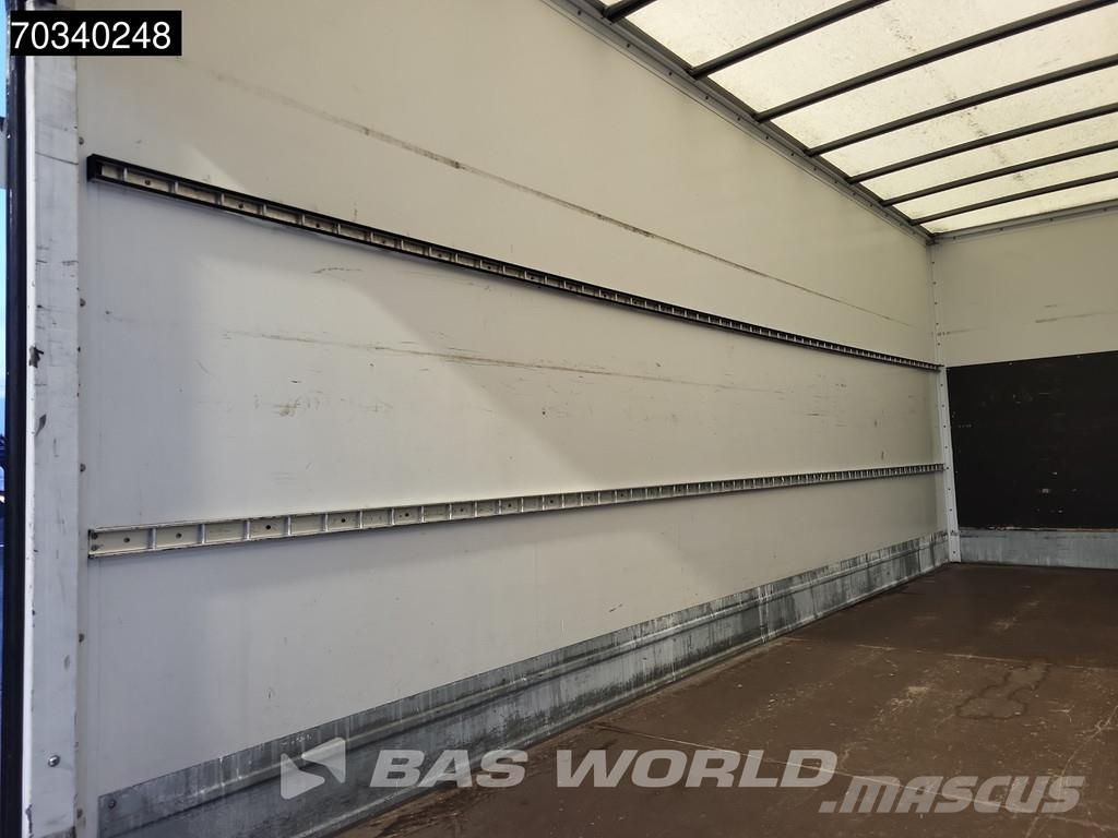 Mitsubishi Canter 7C15 4X2 8tonner 1000kg Ladebordwand Automa Bakwagens met gesloten opbouw