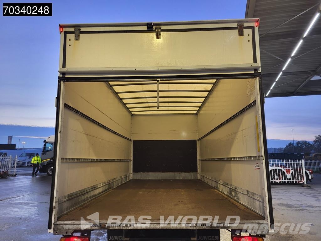 Mitsubishi Canter 7C15 4X2 8tonner 1000kg Ladebordwand Automa Bakwagens met gesloten opbouw