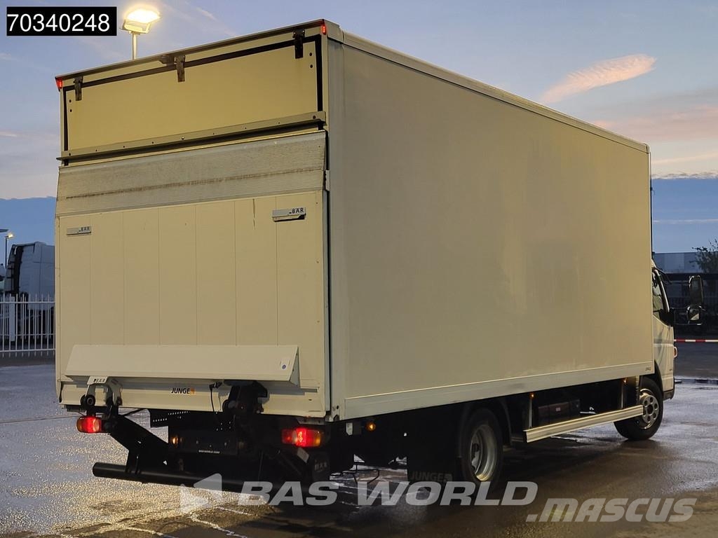 Mitsubishi Canter 7C15 4X2 8tonner 1000kg Ladebordwand Automa Bakwagens met gesloten opbouw
