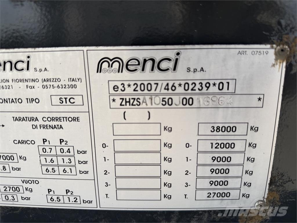 VIN 964 - SANTI SA 105 31000 l potravinárska nerezová Грузовики-цистерны