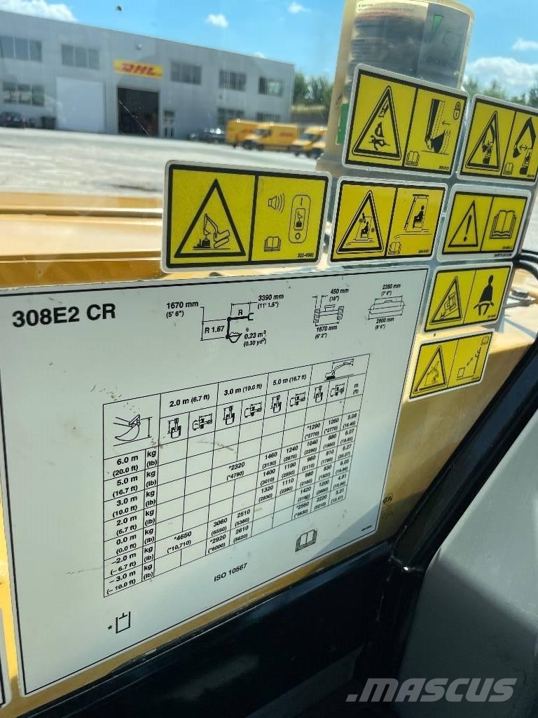 CAT 308 E 2 CR 中型挖掘机