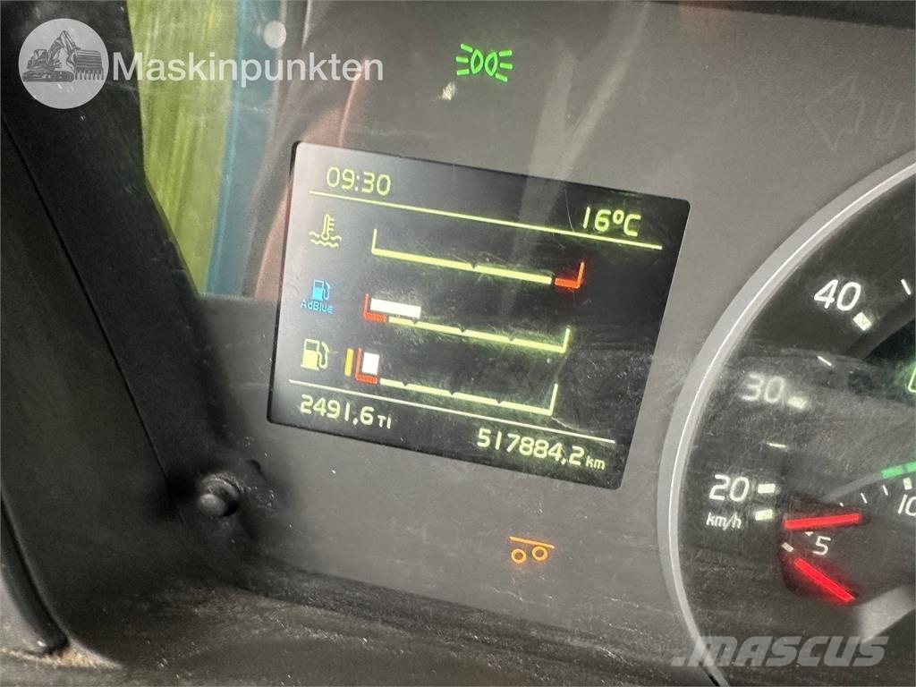 Volvo FH 62 TR Rol kiper kamioni sa kukom za podizanje tereta