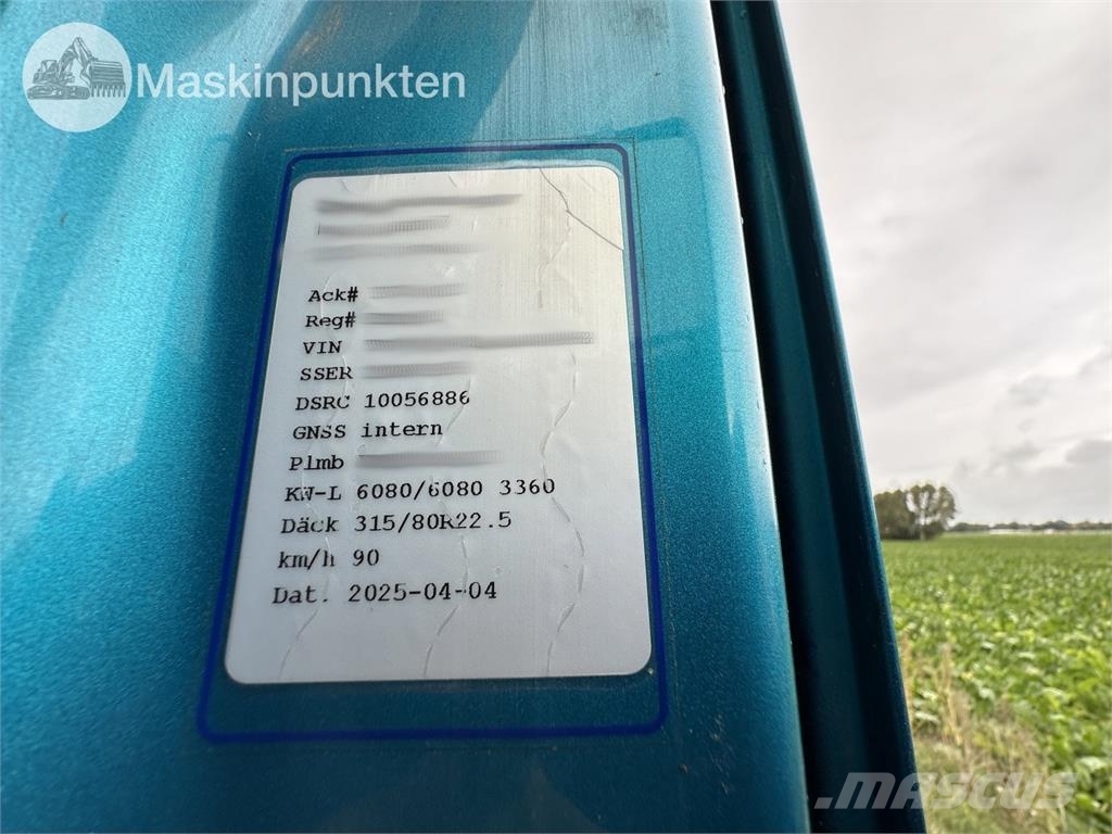 Volvo FH 62 TR Rol kiper kamioni sa kukom za podizanje tereta