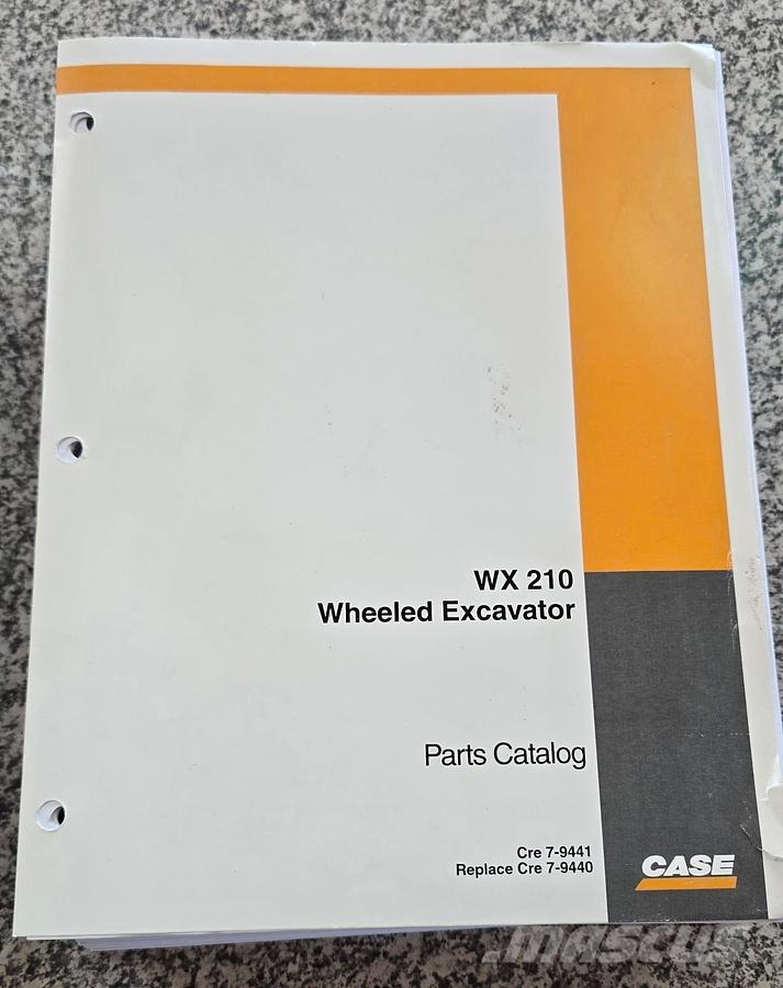 CASE WX210 Mobilbagger Speciale Graafmachines