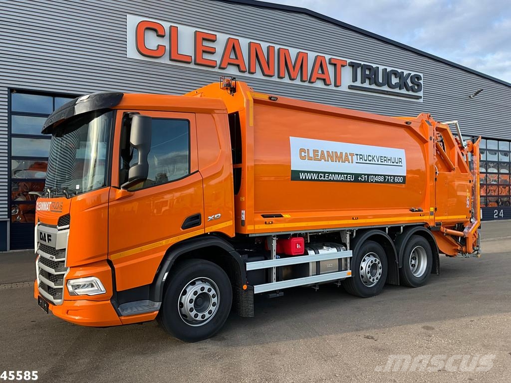 DAF FAG XD 340 Euro 6 Geesink 20m³ Welvaarts weighing Komunalni tovornjaki