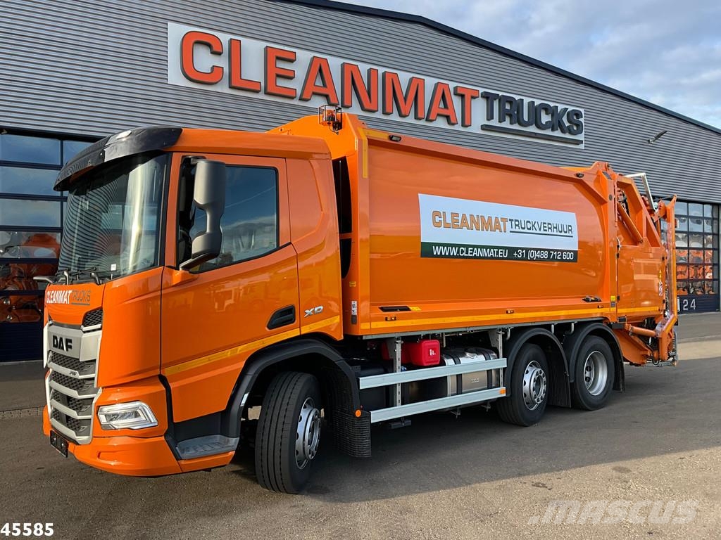 DAF FAG XD 340 Euro 6 Geesink 20m³ Welvaarts weighing Komunalni tovornjaki