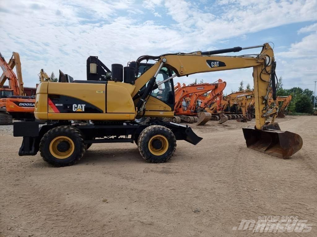 CAT M 313 D Wielgraafmachines