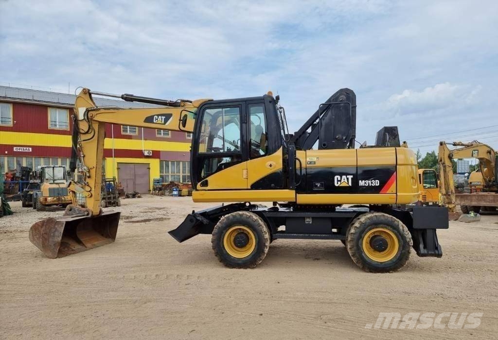 CAT M 313 D Wielgraafmachines