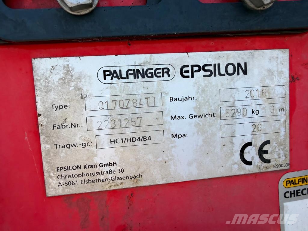 Ginaf X6 4243 CS 8x6 Haaksysteem /Z Kraan Euro 6 Camiones polibrazo