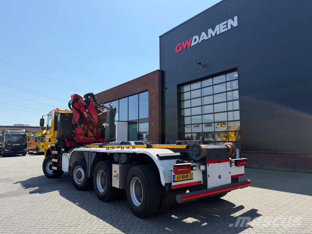 Ginaf X6 4243 CS 8x6 Haaksysteem /Z Kraan Euro 6 Camiones polibrazo