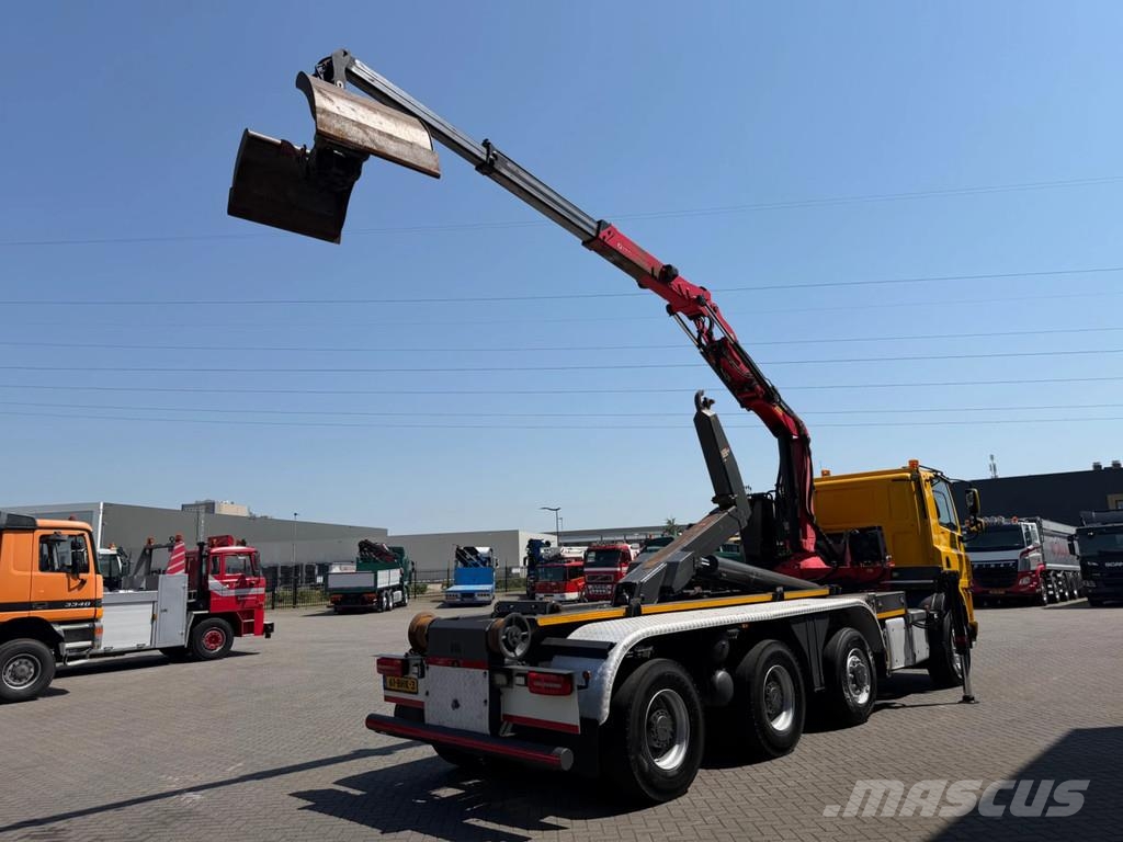 Ginaf X6 4243 CS 8x6 Haaksysteem /Z Kraan Euro 6 Camiones polibrazo
