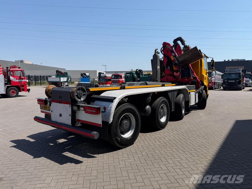 Ginaf X6 4243 CS 8x6 Haaksysteem /Z Kraan Euro 6 Camiones polibrazo