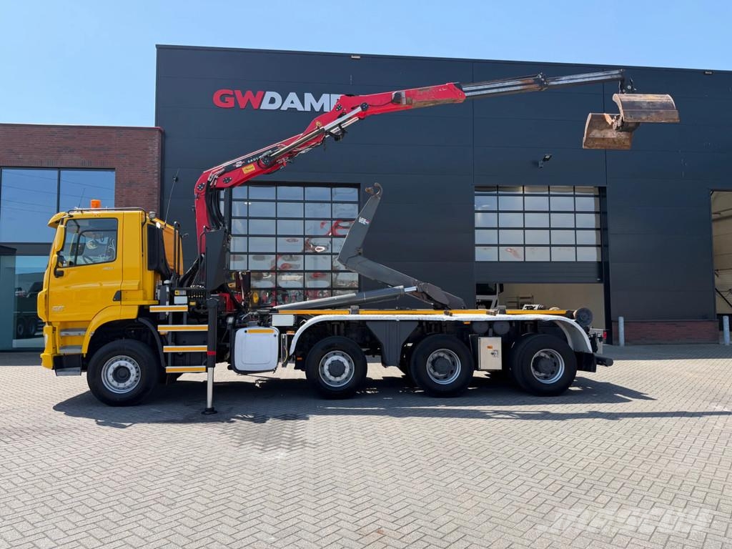 Ginaf X6 4243 CS 8x6 Haaksysteem /Z Kraan Euro 6 Camiones polibrazo