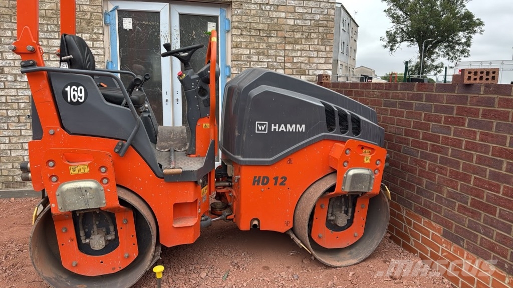 Hamm HD 12 VV Rouleaux tandem