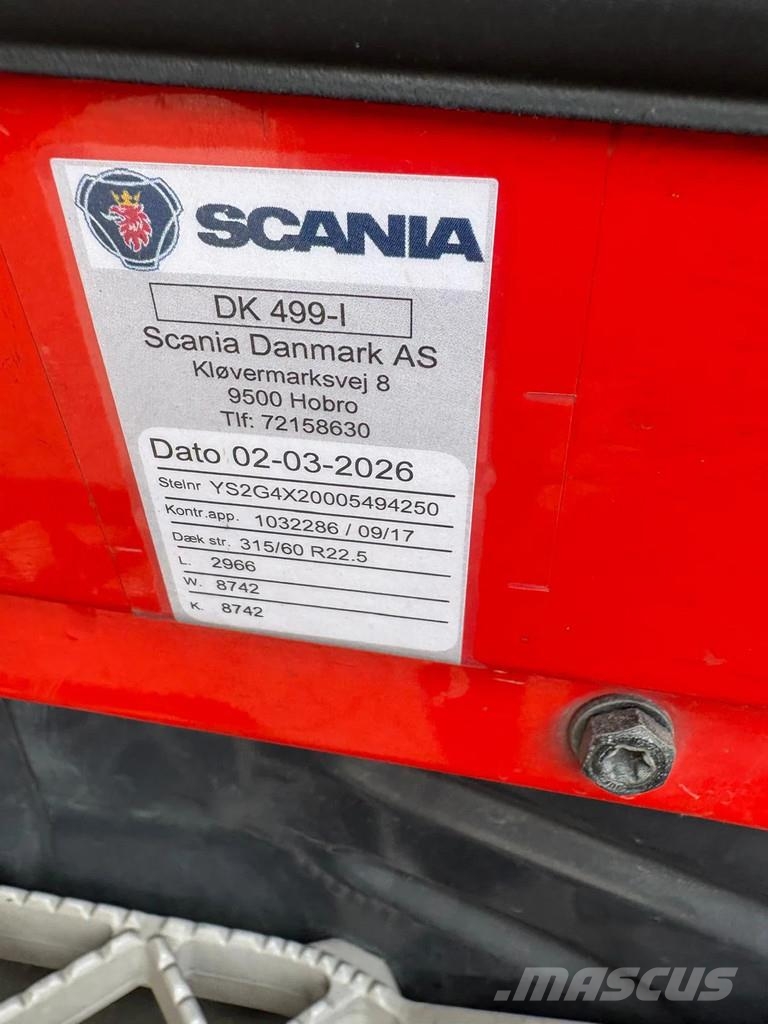 Scania G410 4x2 + Trailer - Crown Edition - Retarder Pritsche & Plane