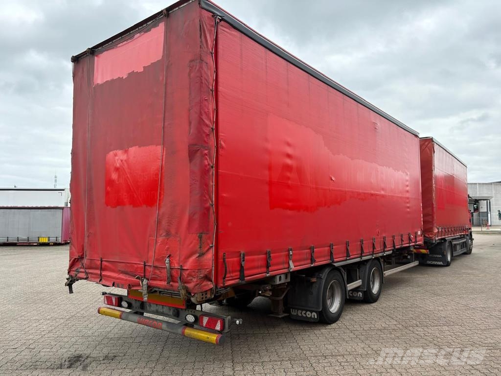 Scania G410 4x2 + Trailer - Crown Edition - Retarder Pritsche & Plane