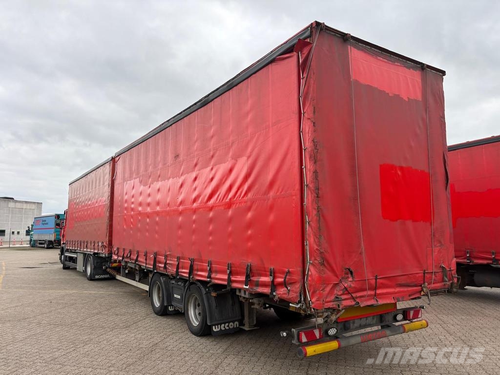 Scania G410 4x2 + Trailer - Crown Edition - Retarder Pritsche & Plane
