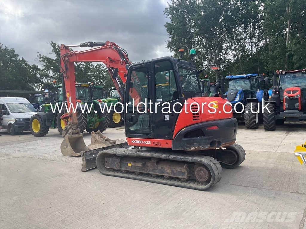 Kubota KX 080-4 Midi ekskavatörler 7 - 12 t
