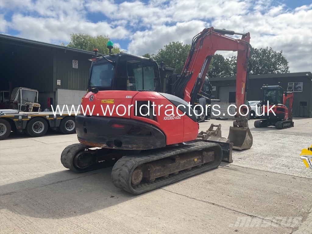 Kubota KX 080-4 Midi ekskavatörler 7 - 12 t