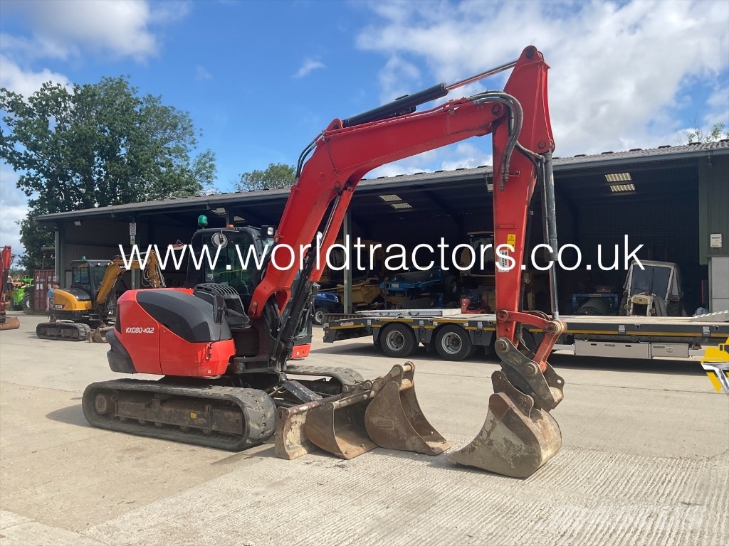 Kubota KX 080-4 Midi ekskavatörler 7 - 12 t