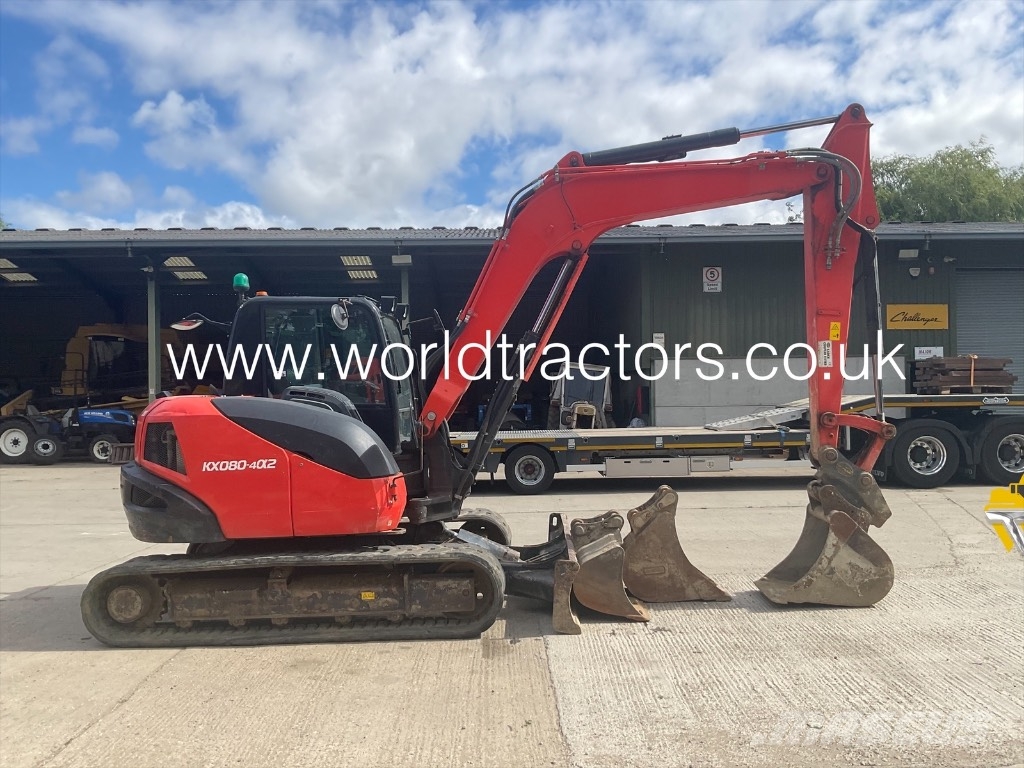 Kubota KX 080-4 Midi ekskavatörler 7 - 12 t